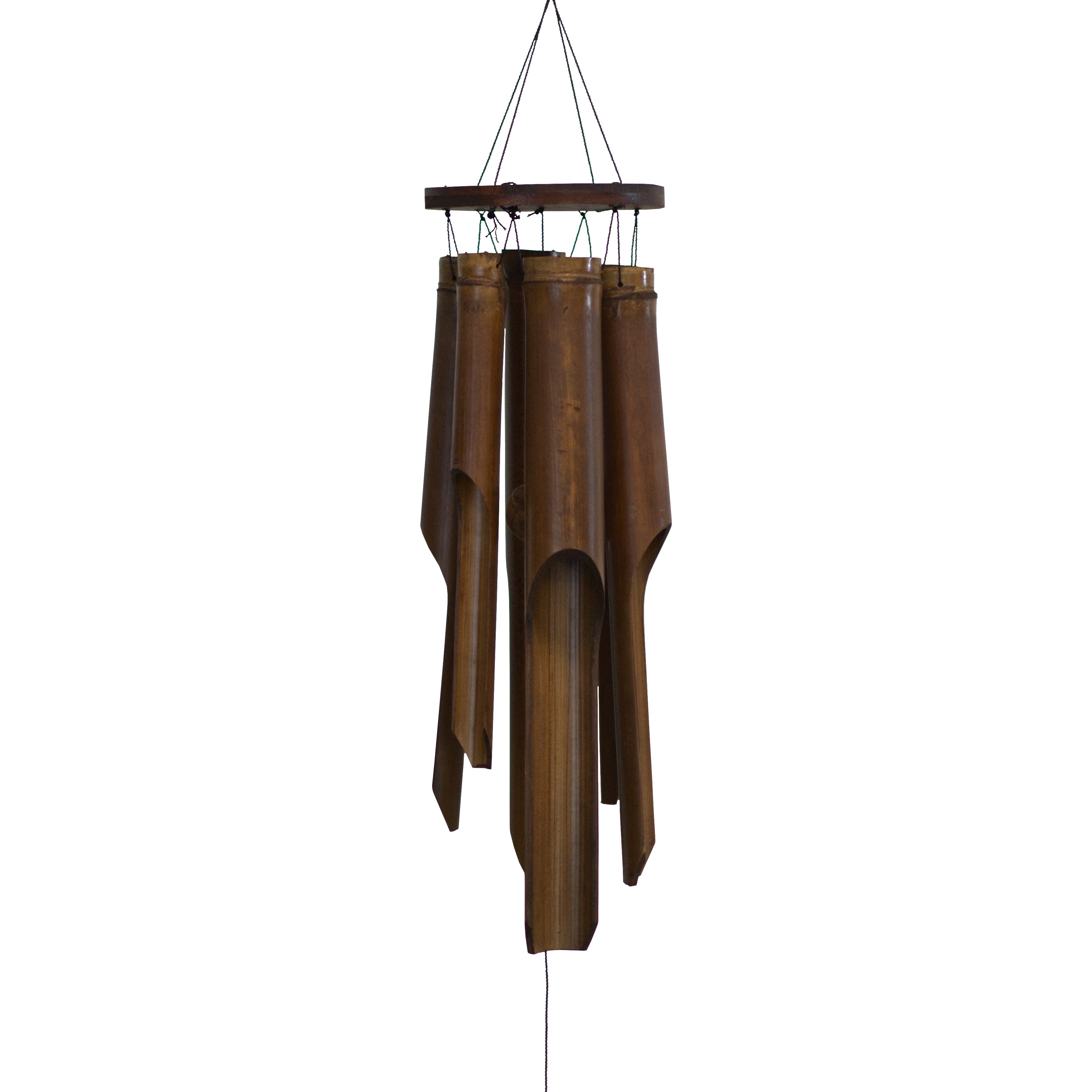 Medium Flat Top Simple Bamboo Wind Chime