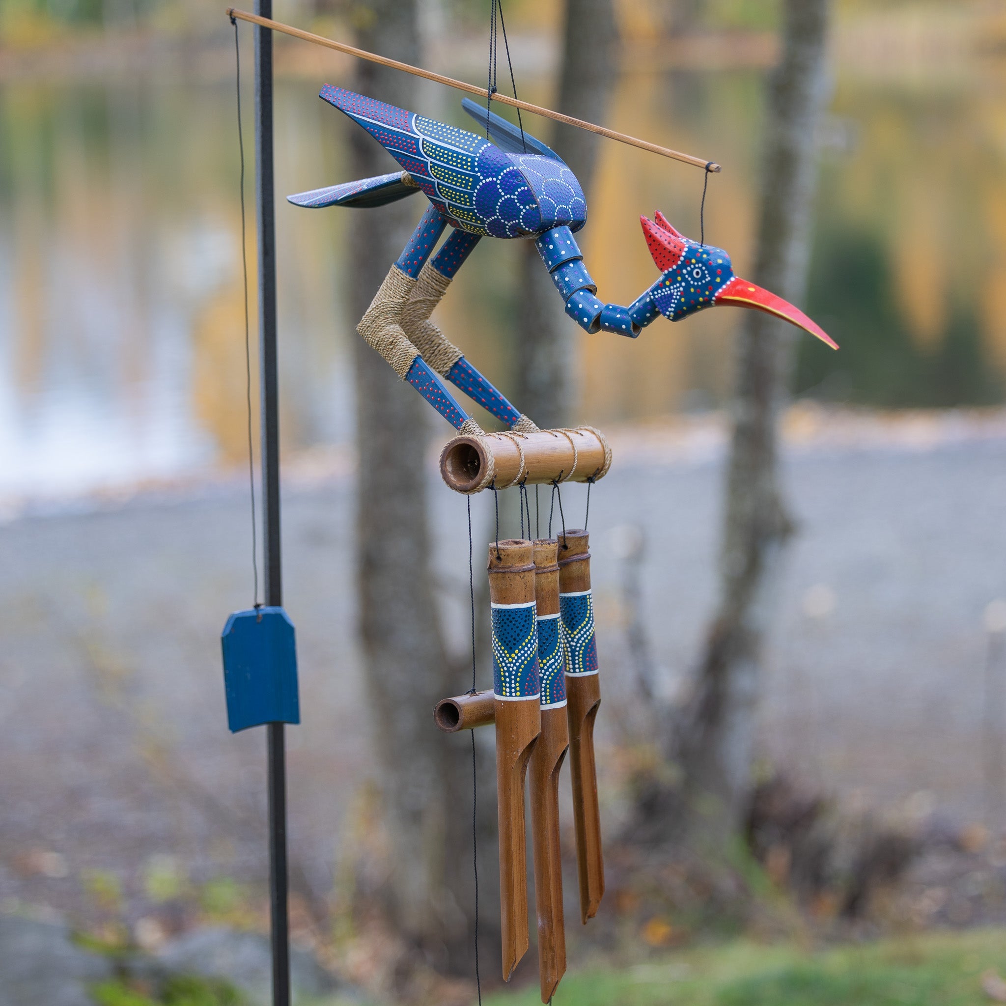 Passion Bird Bobbing Head Wind Chime