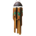 Simple Bamboo Wind Chime - Frog Print