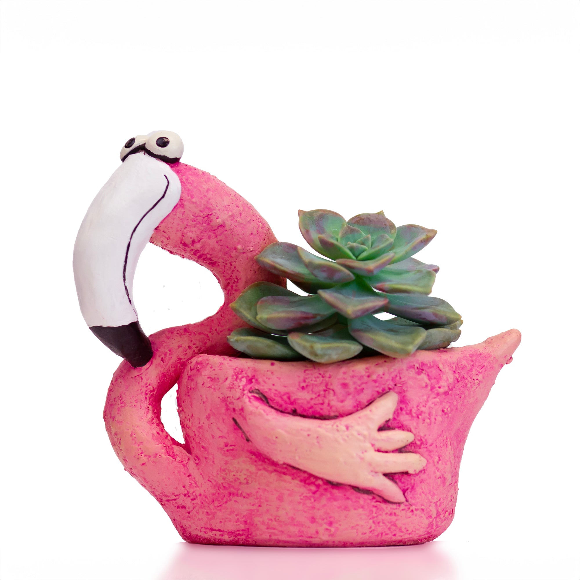 Fiona Flamingo Blobhouse Planter