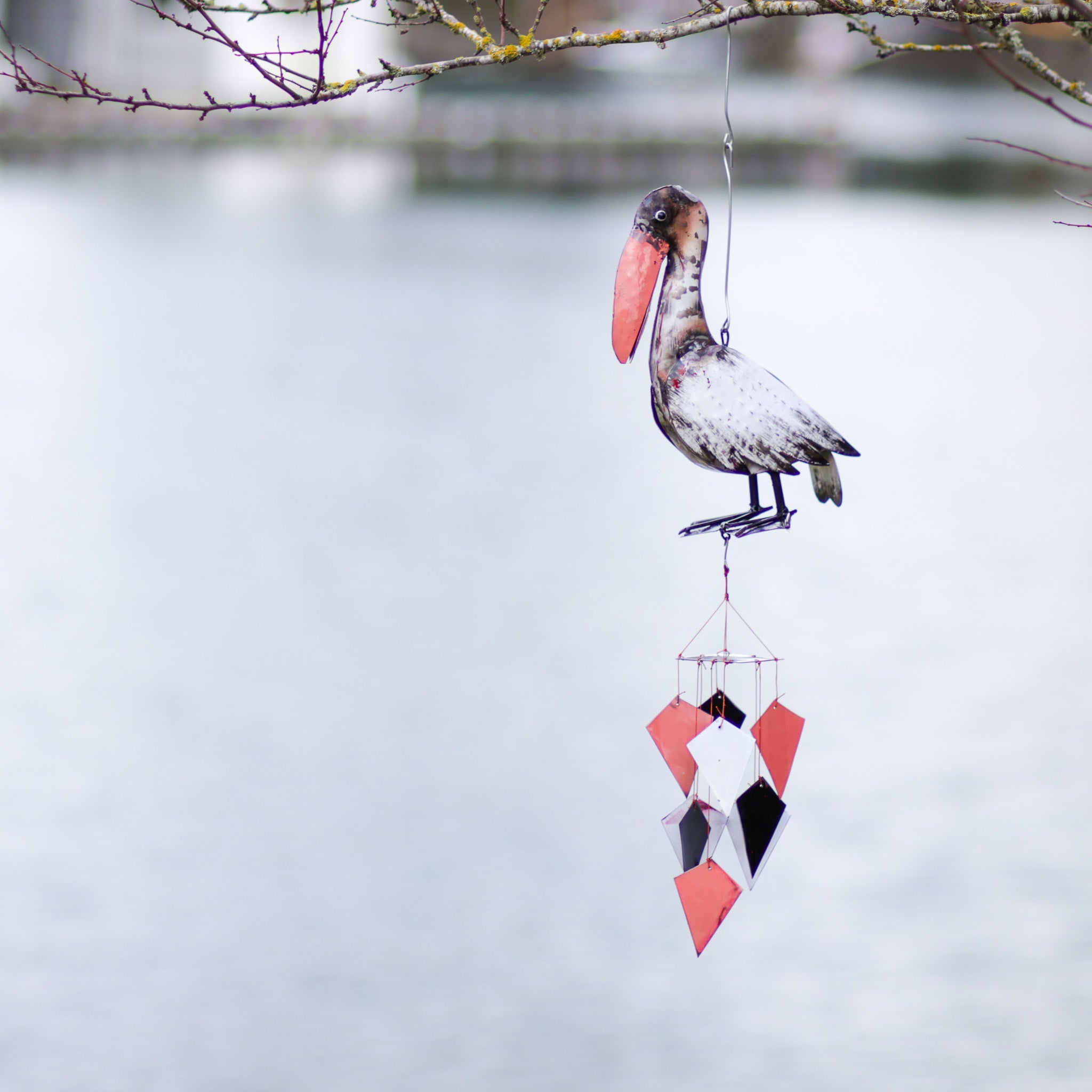 Pelican Upcycled Oil Drum Wind Chime