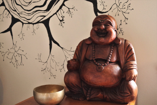 Wooden Carved Buddha