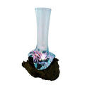 Molten Glass & Gamal Root Patterned Flower Vase